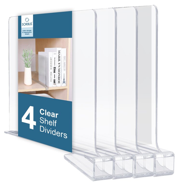Elevate Your Display with RedSheep's Acrylic Shelf Dividers
