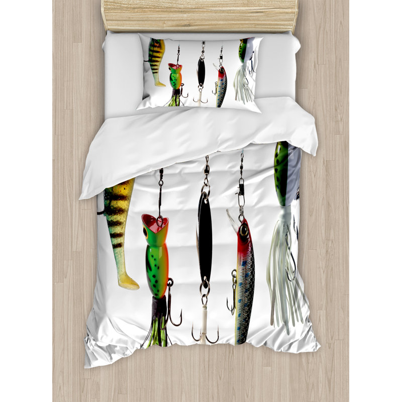 Coastal Polyester Duvet Cover, Twin