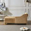 Chaise longue moderne avec revêtement en velours-884184073