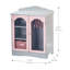 Teamson Kids Princess Toy Closet Double Door Shaker Dresser with Hangers for 18" Dolls-31675001
