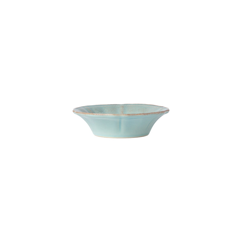 Alentejo Handmade Stoneware Appetizer Plate, Blue