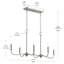 Lustre îlot 6 lumières Ilia-127380334