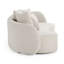 Jahmaya - Canapé d'extérieur 4 places en tissu beige