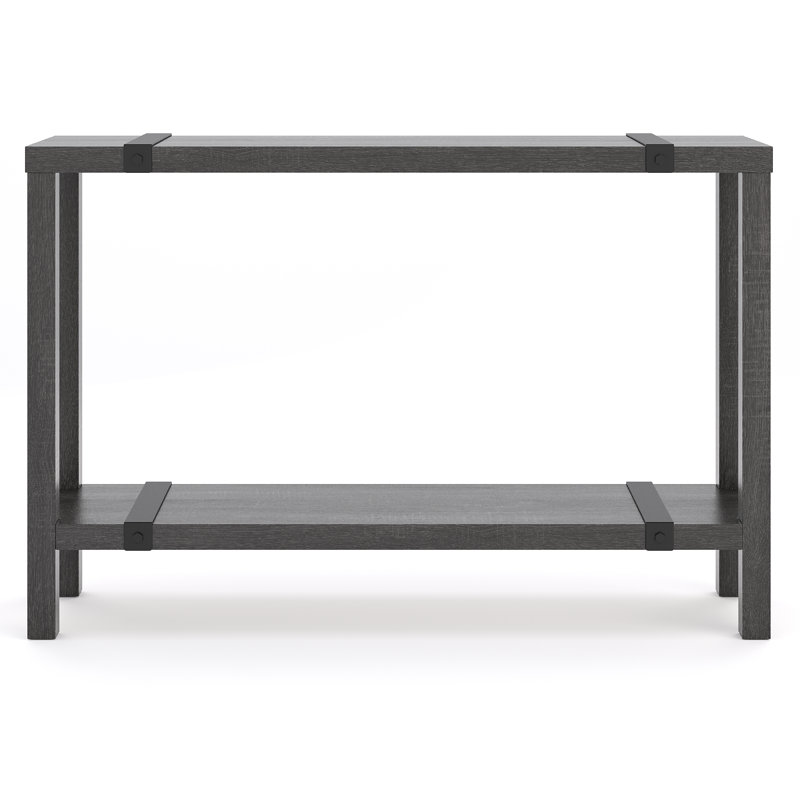 Celest 46.1'' Console Table, Weathered Gray