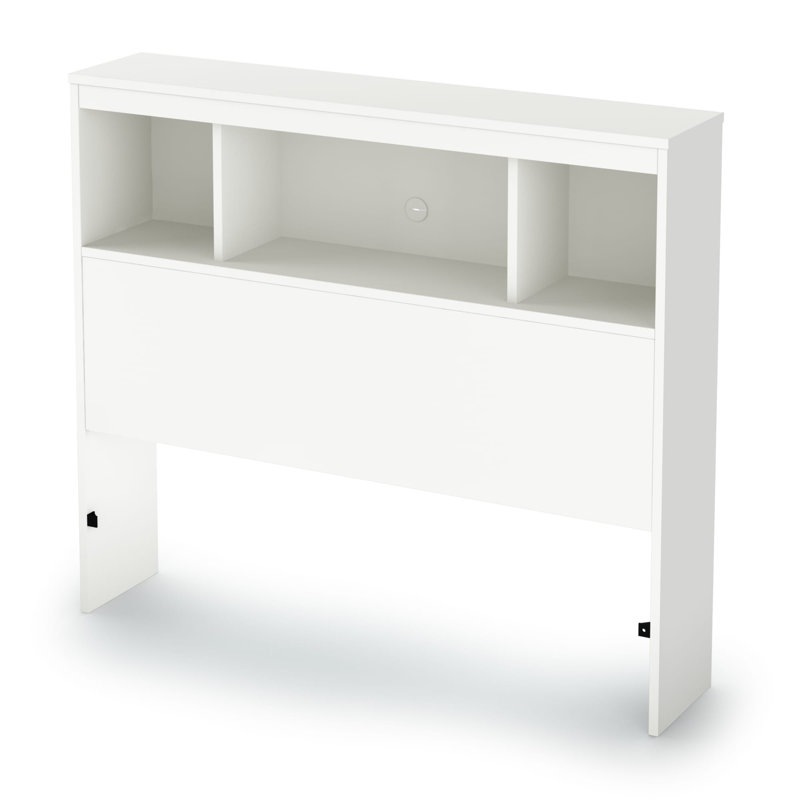 Cremont Twin Bookcase Headboard, White