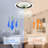 Emmeram 20'' Ultra-Low Profile Ceiling Fan with LED Lights, Remote and App Control