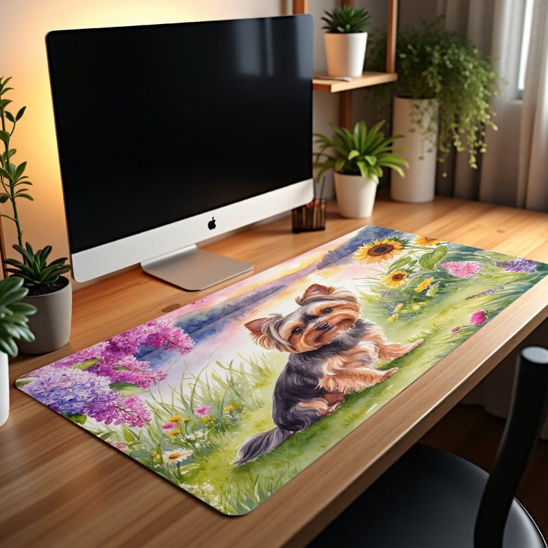 Polyester Desk Pad, 31.5x15.5