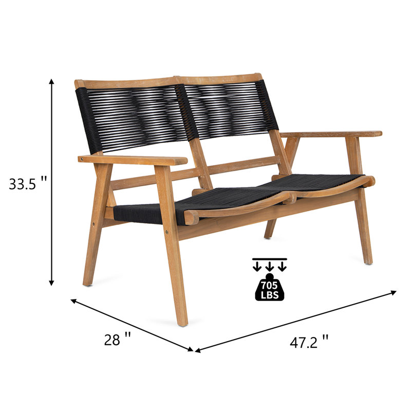 Banc d'extérieur Jorrie