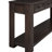 Rectangular Console Table In : Stylish Entryway Option Table: 4 Drawers & Fixed Lower Shelf-361315013
