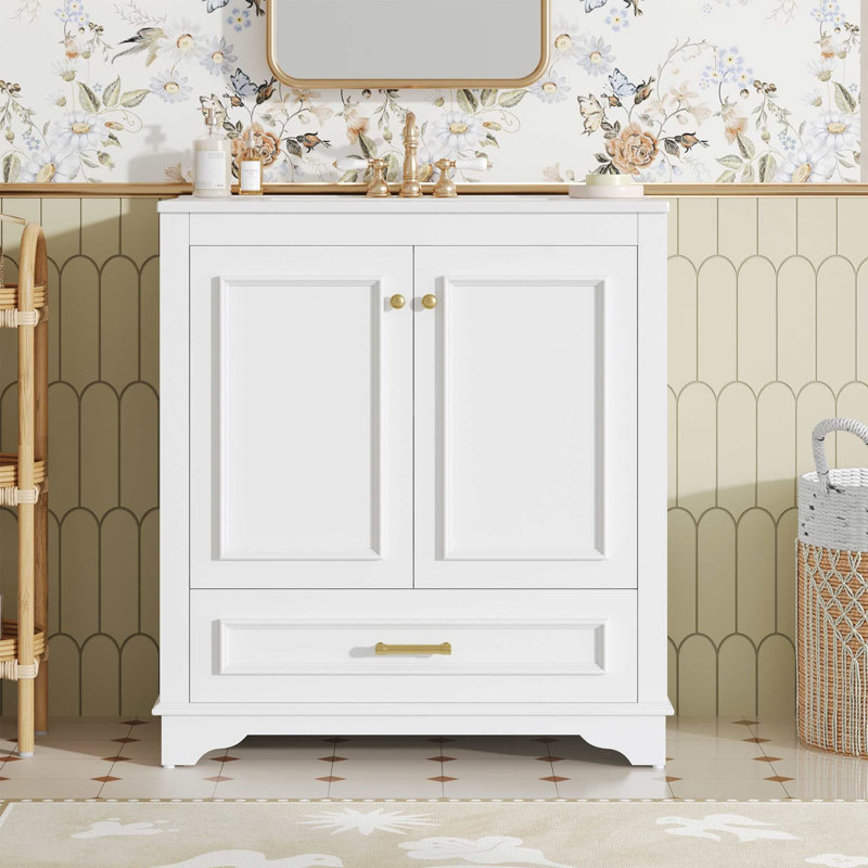 Bathroom Vanity, White