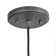 Herdon 1 - Light Single Small Pendant with Wrought Iron Accents