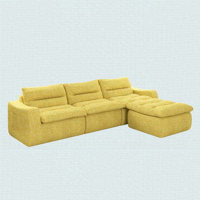 Canapé modulaire Grimpante Boneless 116,26 po