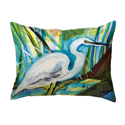 Outdoor Reversible Throw Pillow