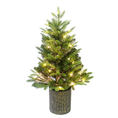 32' Lighted Pine Christmas Tree