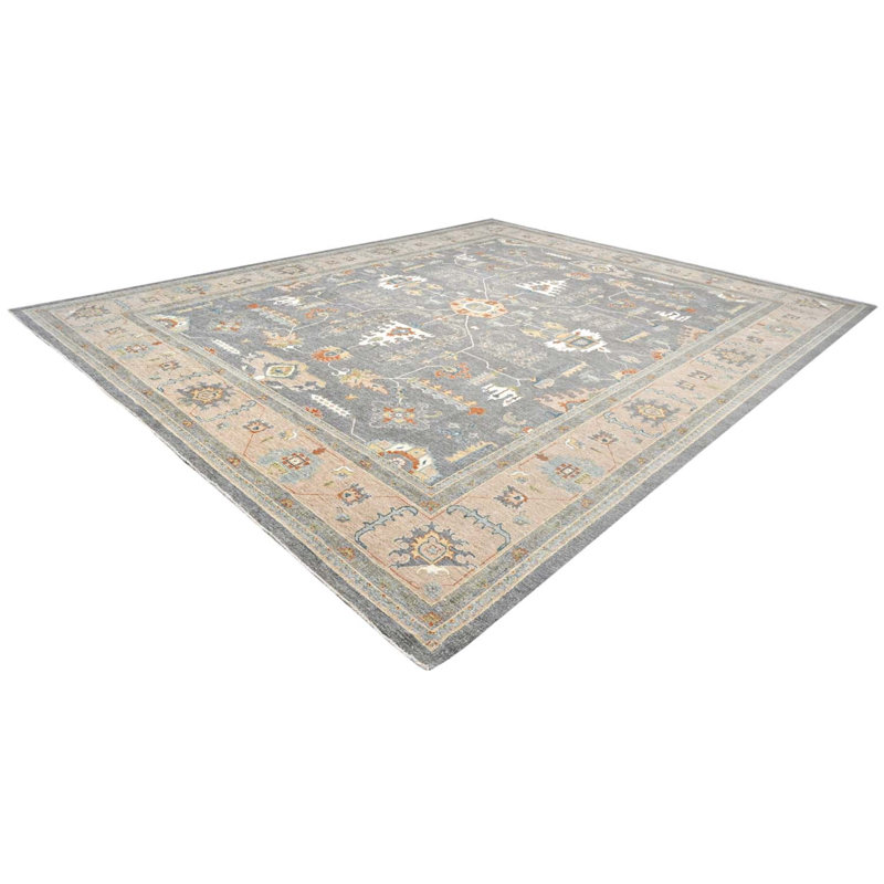Transitional One-of-a-Kind Rectangle 11'9" X 14'10" Wool Area Rug