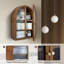Armoire à pharmacie en bois d'acacia
