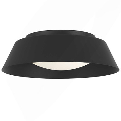 11" Black LED Flush Mount
