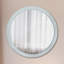 Huldar Glass Flat Wall Mirror