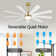 Babrak 65'' Ceiling Fan with LED Lights