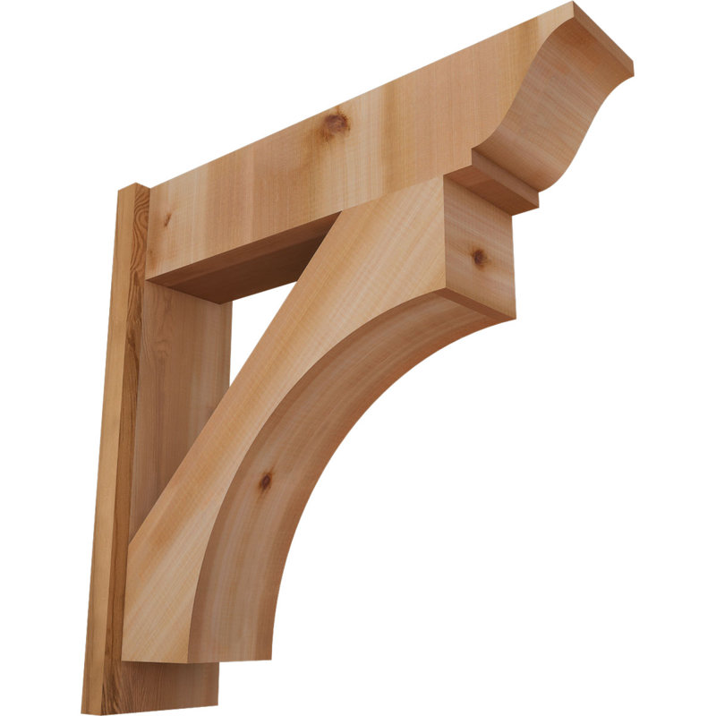 Persienne en bois Westlake, P 28 po x H 28 po, Cèdre rouge occidental l 7 1/2 po (lisse)