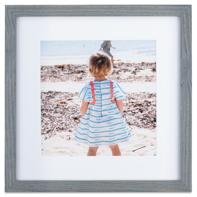 Cadre photo Blevins, Gris, 4 po x 6 po