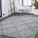 Briano Diamond Trellis Dark Gray Indoor/Outdoor Rug