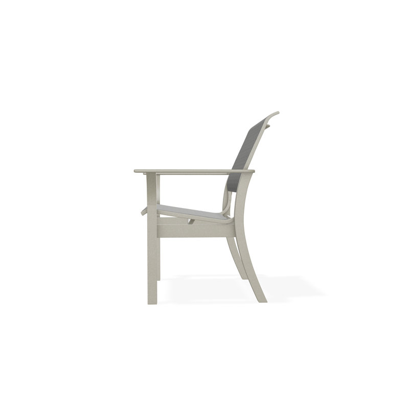 Leeward Outdoor Dining Chair, Burke, Storm
