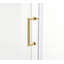 Porte de douche pivotante sans cadre l 46,5 "x H 72"-85752671