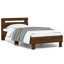 Vidaxl Bed Frame With Headboard Engineered Wood-98476593-98476598