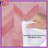 Pink Chevron Brushstrokes Comforter-123992543