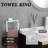 Stainless Steel Towel Ring And Toilet Paper Holder Set - Wall Mounted Bathroom Hardware-113406204
