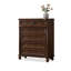 Armoire d'appoint en noyer massif