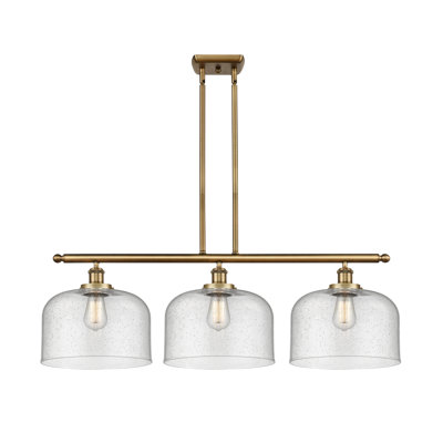 Lattimer 3-Light Dimmable Metal Pendant 