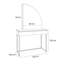 Dressing Table with Mirror