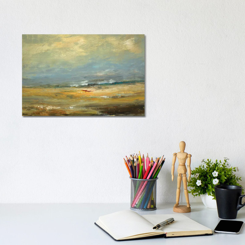 Sunlit Land by Lisa Ridgers - Wrapped Canvas Gallery-Wrapped Canvas Giclée, 20.32 cm H x 30.48 cm W