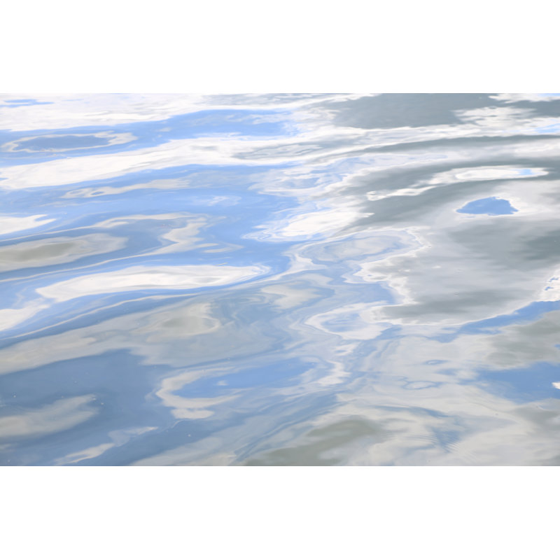 Surface de l'eau - reproduction sur toile tendue, H 24 po x l 36 po x P 1 po