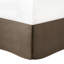 Édredon grand 7 pièces Taupe Charmeuse, coussin décoratif avec broderie au design moderne, lavable à la machine-122457226