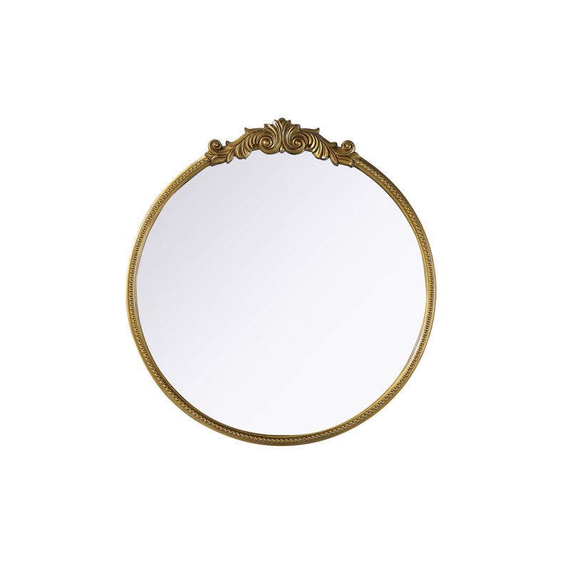 Miroir Monikah, Laiton antique, 45 po x 42 po