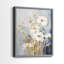 «FLORAL Series CCLxxxiv», reproduction encadrée de qualité supérieure - prête à être accrochée - aucun clou requis - aucun clou requis-107998681-107998683