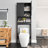 Cozy Design Over The Toilet Storage with Doors And Open Shelves-135574065-103237401