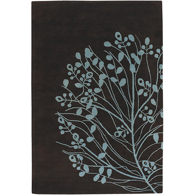 Wool Floral Indoor Rug