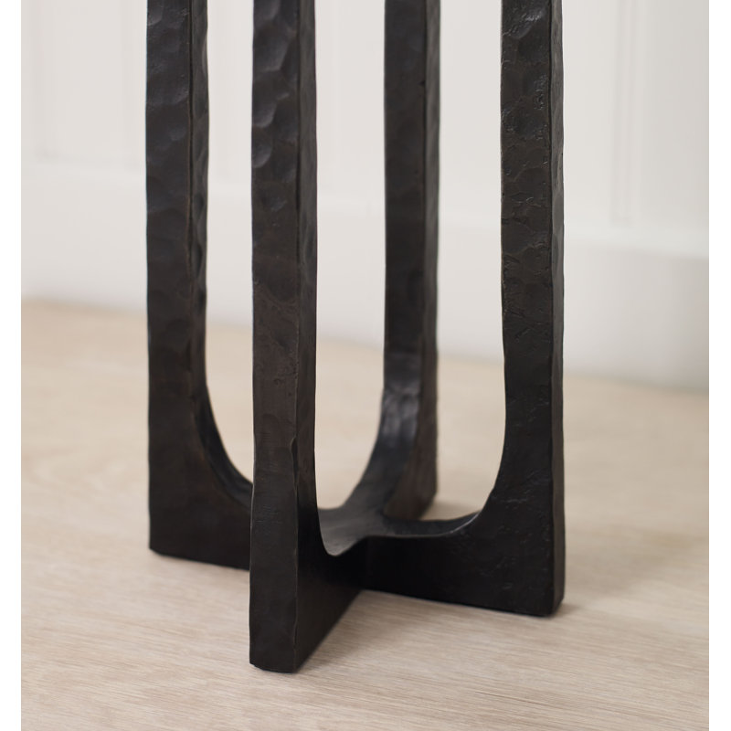 Scala Table Lamp, Aged Iron