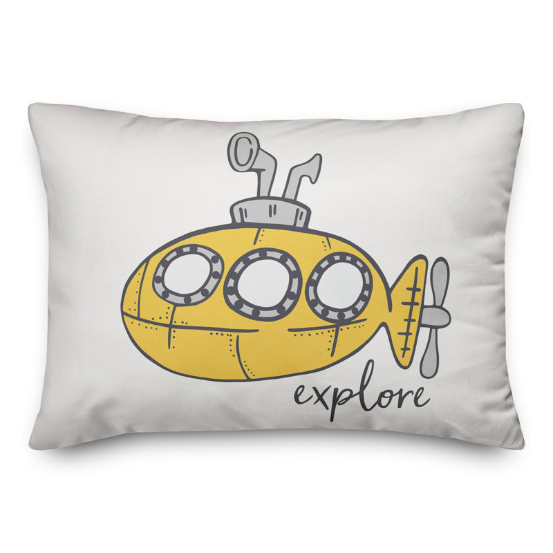 Housse de coussin rectangulaire et insert