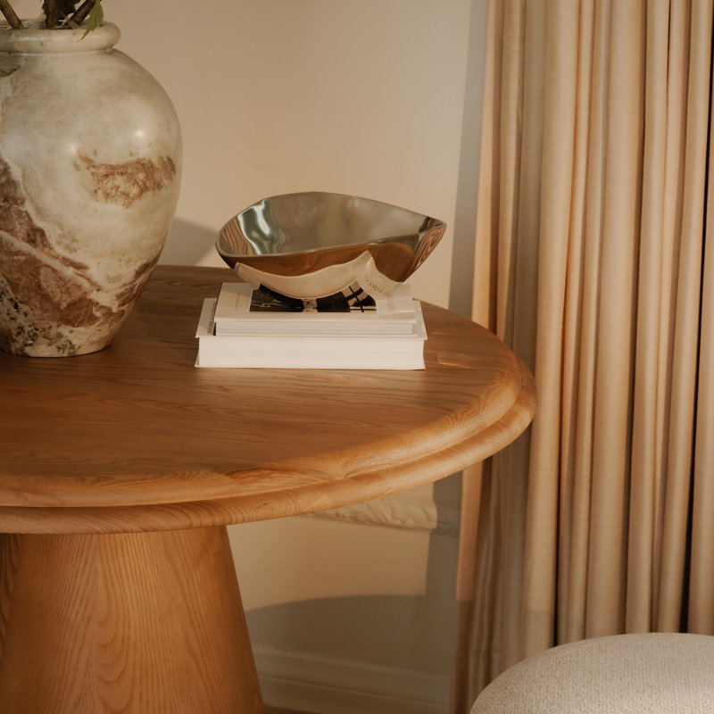 Tutto Dining Table Natural, 30" H x 38" L x 38" W