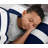 Stripe Navy and Gray Queen Sheet Set by Sweet Jojo Designs