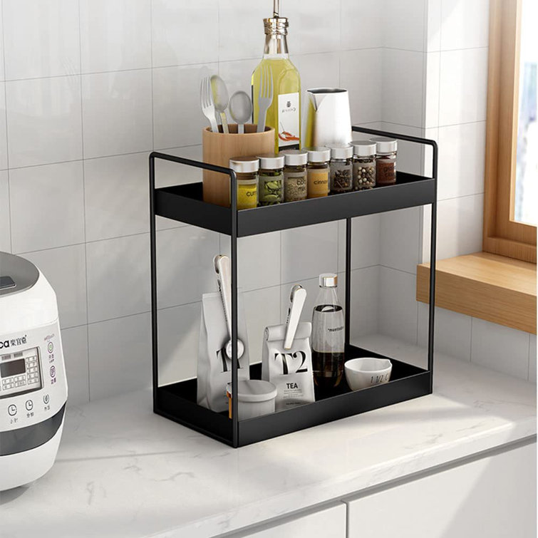 3 Tier Bathroom Counter Organizer, Counter Standing Rack Cosmetic Holder,  Bathroom Countertop Organizer and Storage Shelf, Vanity Organizer Bathroom  Counter Tray and Kitchen Spice Rack Standing 