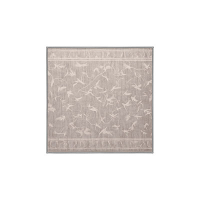 Machine Washable Gray Area Rug