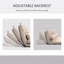 Canapé convertible, canapé-lit pliant, chaise longue d'invité avec 2 coussins, dossier et appui-tête réglables, L 51,25 po, beige