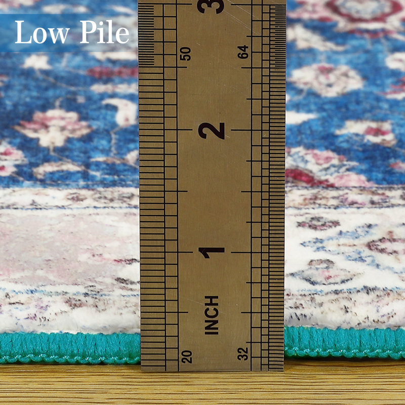 Tapis avec envers antidérapant Adelange, Rectangle 8 pi x 10 pi