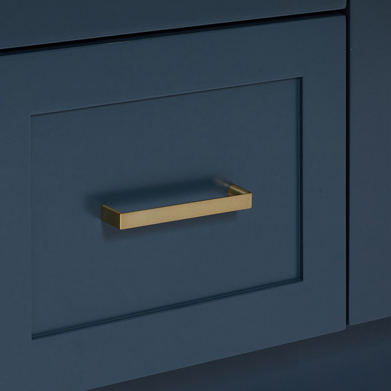 Ensemble de meuble-lavabo simple 61 po Abell, Bleu minuit